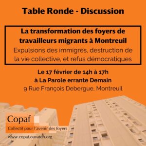 Table ronde - Discussion @ La Parole errante Demain