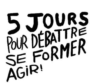 Quand les féministes font bouger les lignes @ Université d’été solidaire et rebelle des mouvements sociaux et citoyens organisée à Grenoble