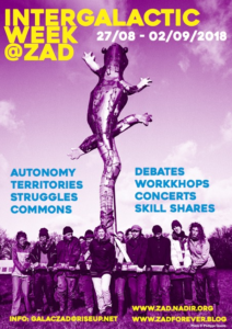 Semaine intergalactique sur la zad NDDL @ La Zad Notre-Dame-Des-Landes,
