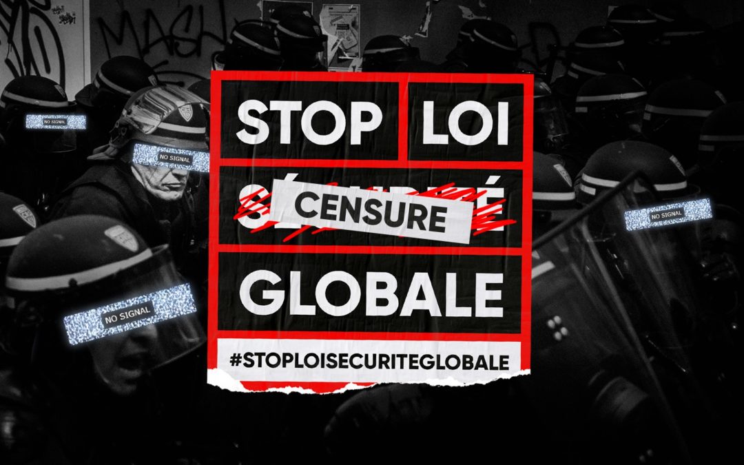 Manifestation contre la loi Sécurité globale