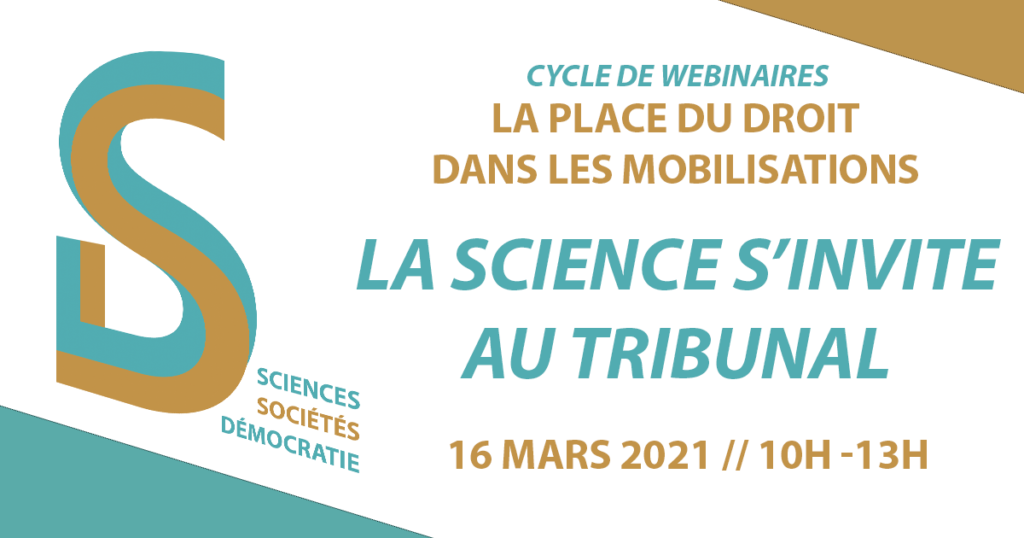 Webinaire « La science s’invite au tribunal »