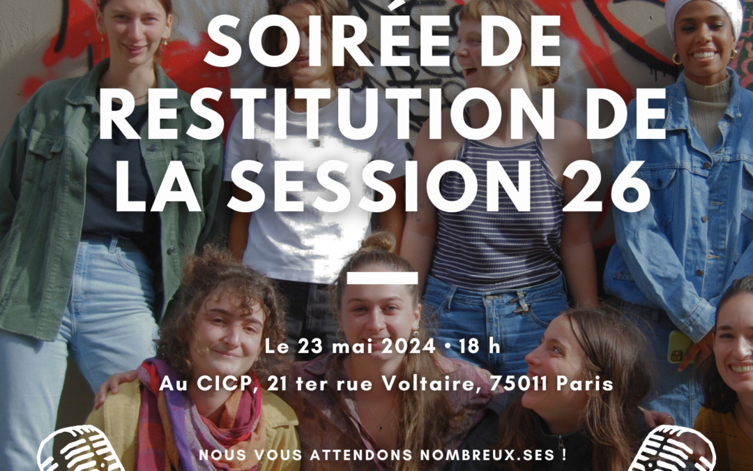 Soirée de restitution des volontaires Echanges & Partenariats